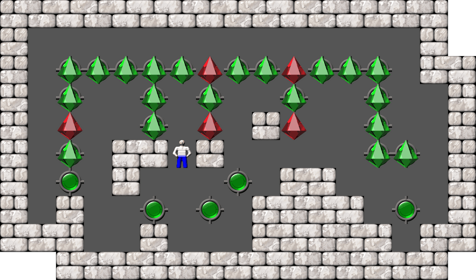 Sokoban Revenge Collection 09 level 48